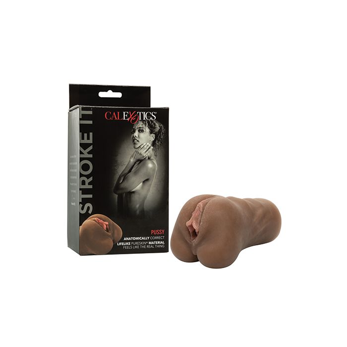 Stroke It Pussy Masturbator - Brown